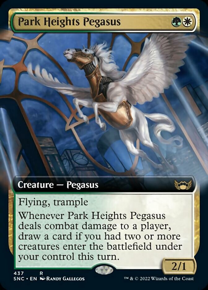 Park Heights Pegasus (Extended Art) [Streets of New Capenna] | Chromatic Games