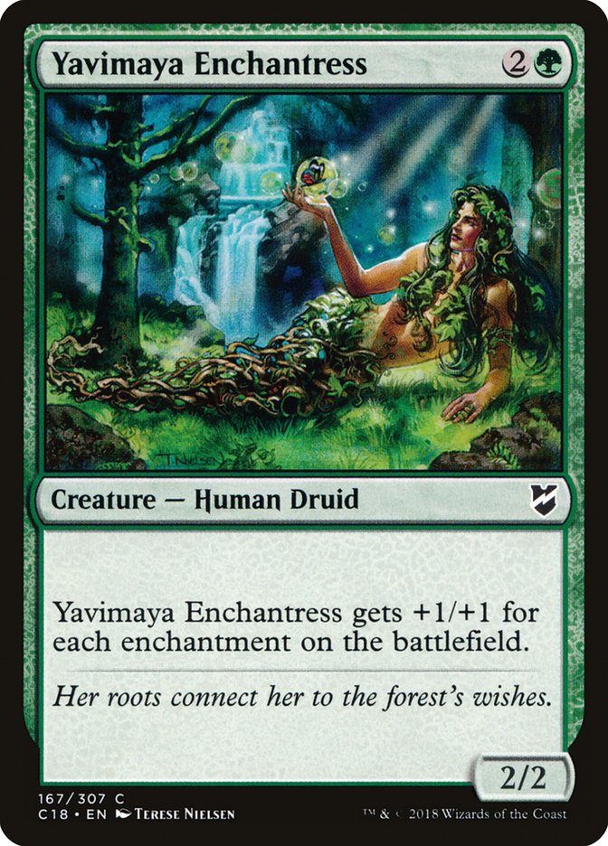 Yavimaya Enchantress [Commander 2018] | Chromatic Games