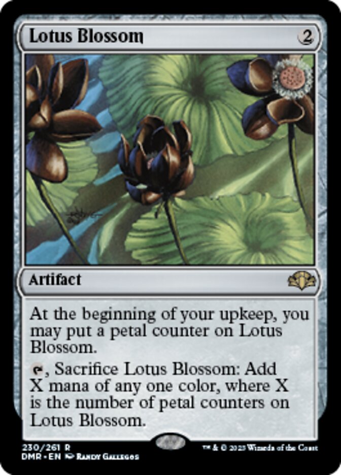 Lotus Blossom [Dominaria Remastered] | Chromatic Games