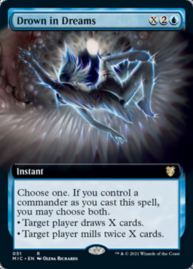 Drown in Dreams (Extended Art) [Innistrad: Midnight Hunt Commander] | Chromatic Games