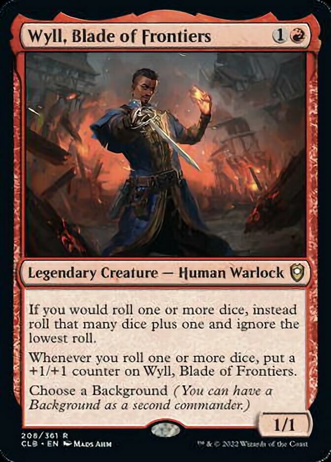 Wyll, Blade of Frontiers [Commander Legends: Battle for Baldur's Gate] | Chromatic Games