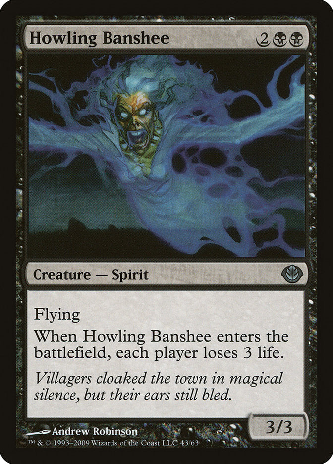 Howling Banshee [Duel Decks: Garruk vs. Liliana] | Chromatic Games