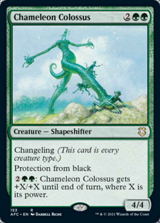 Chameleon Colossus [Dungeons & Dragons: Adventures in the Forgotten Realms Commander] | Chromatic Games