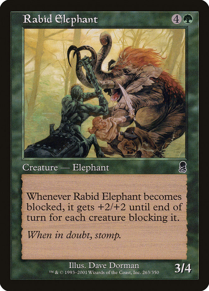 Rabid Elephant [Odyssey] | Chromatic Games