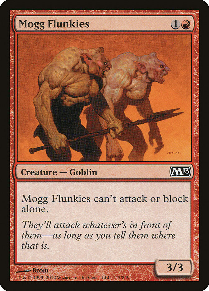 Mogg Flunkies [Magic 2013] | Chromatic Games