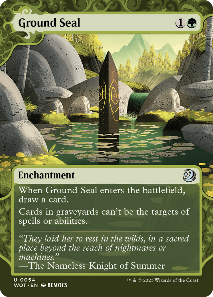 Ground Seal [Wilds of Eldraine: Enchanting Tales] | Chromatic Games