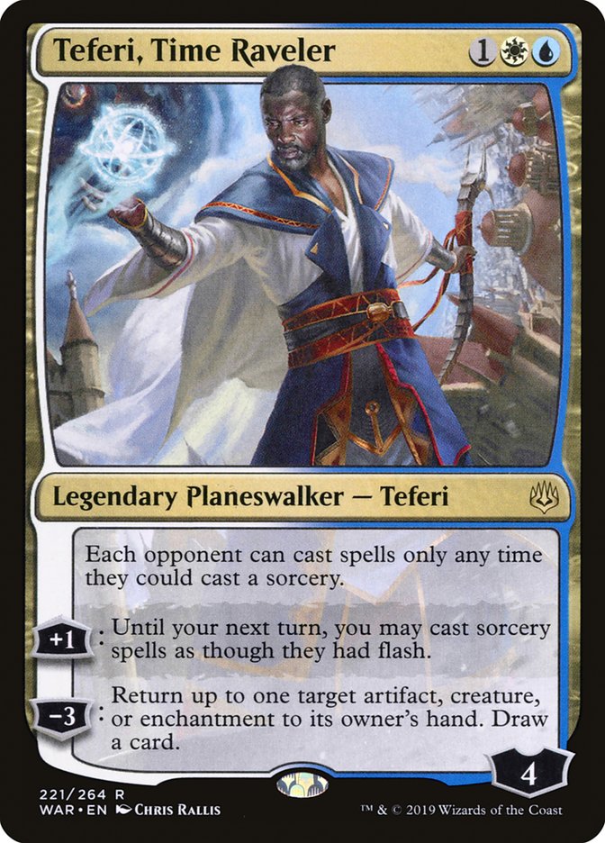 Teferi, Time Raveler [War of the Spark] | Chromatic Games