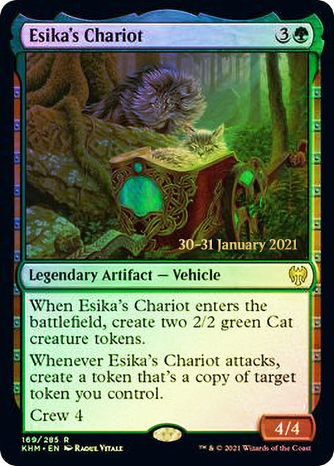 Esika's Chariot [Kaldheim Prerelease Promos] | Chromatic Games