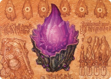 Thorn of Amethyst Art Card [The Brothers' War Art Series] | Chromatic Games