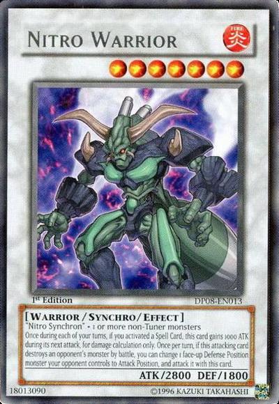 Nitro Warrior [DP08-EN013] Rare | Chromatic Games