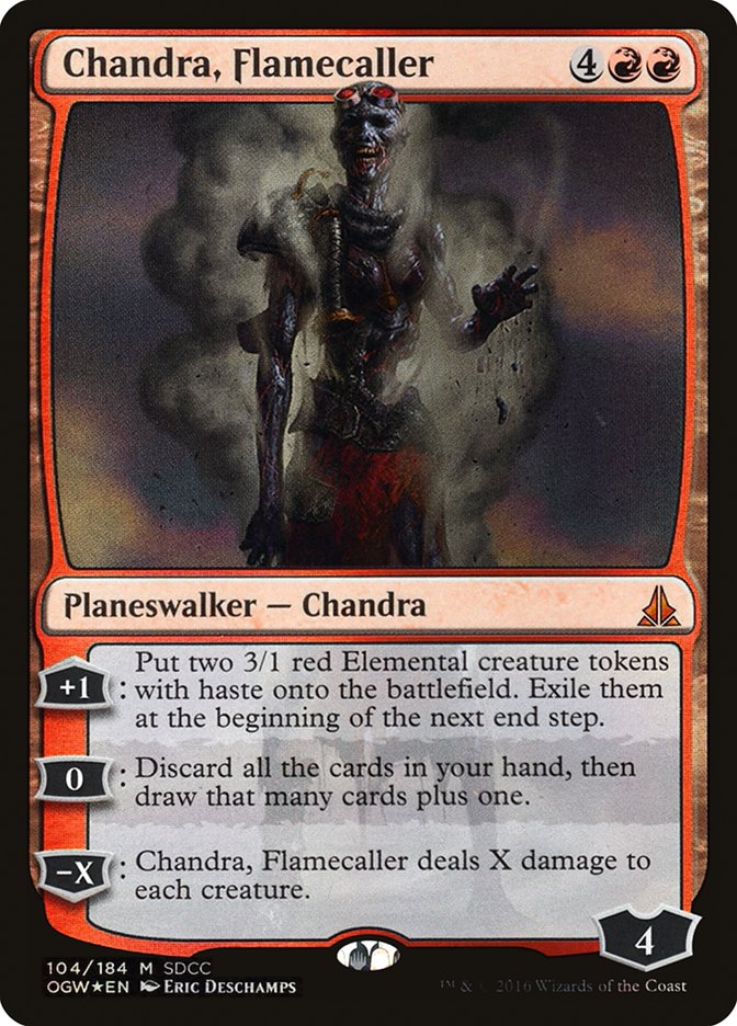 Chandra, Flamecaller [San Diego Comic-Con 2016] | Chromatic Games