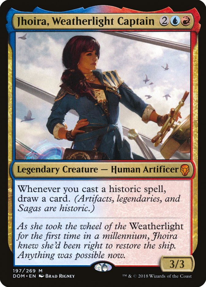 Jhoira, Weatherlight Captain [Dominaria] | Chromatic Games