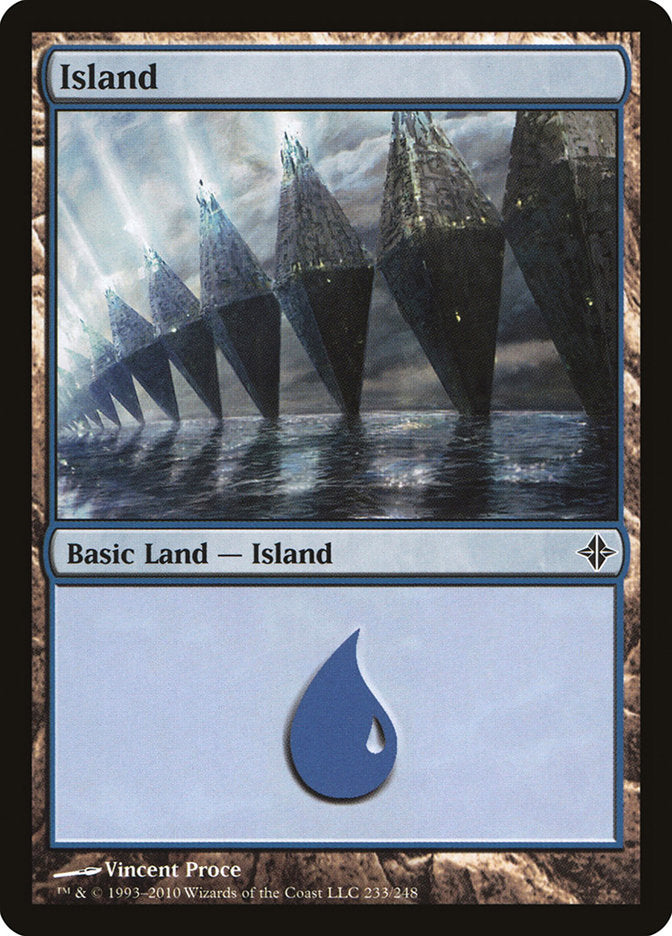 Island (233) [Rise of the Eldrazi] | Chromatic Games