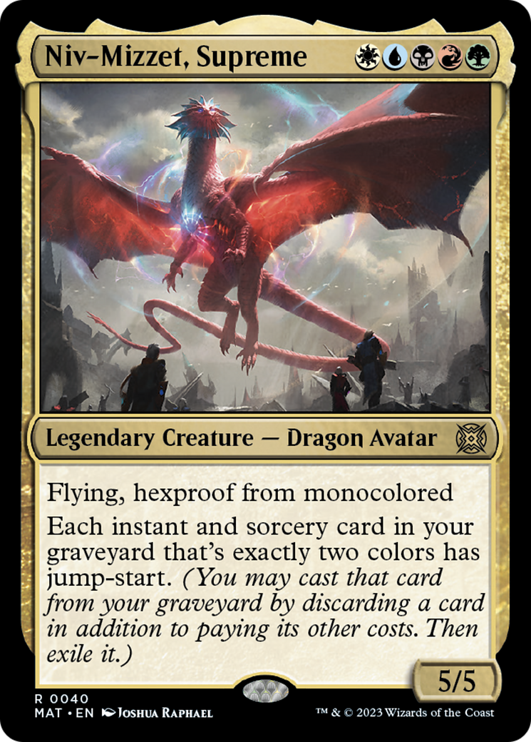 Niv-Mizzet, Supreme [March of the Machine: The Aftermath] | Chromatic Games