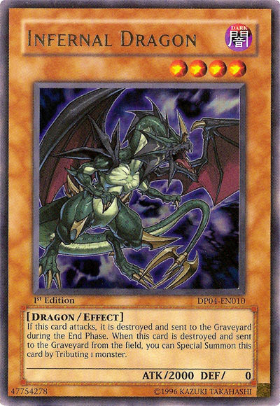 Infernal Dragon [DP04-EN010] Ultra Rare | Chromatic Games