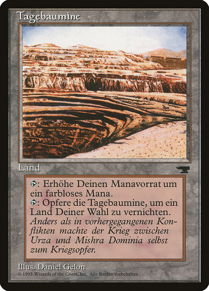 Strip Mine (German) - "Tagebaumine" [Renaissance] | Chromatic Games