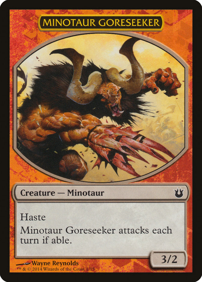 Minotaur Goreseeker [Born of the Gods Battle the Horde] | Chromatic Games