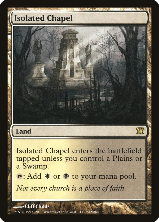 Isolated Chapel [Innistrad] | Chromatic Games