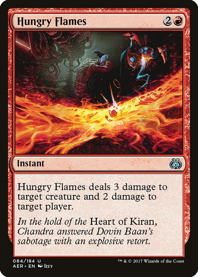 Hungry Flames [Aether Revolt] | Chromatic Games