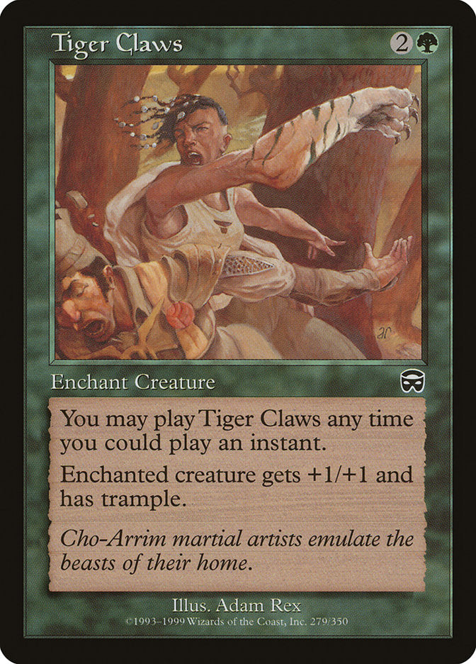 Tiger Claws [Mercadian Masques] | Chromatic Games