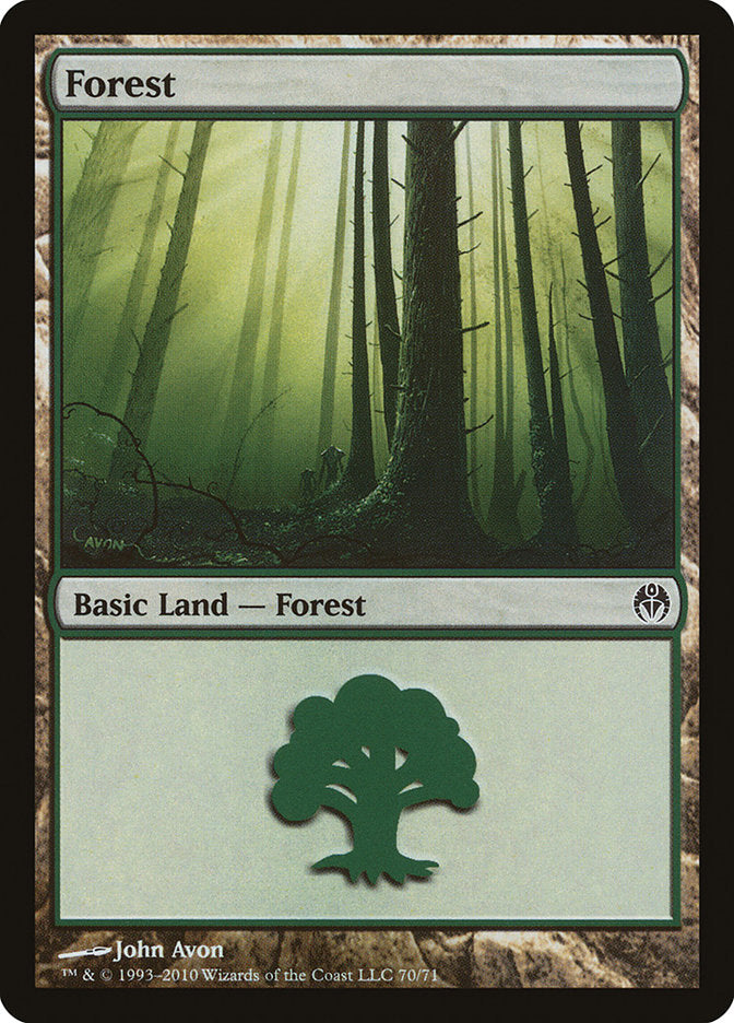 Forest (70) [Duel Decks: Phyrexia vs. the Coalition] | Chromatic Games