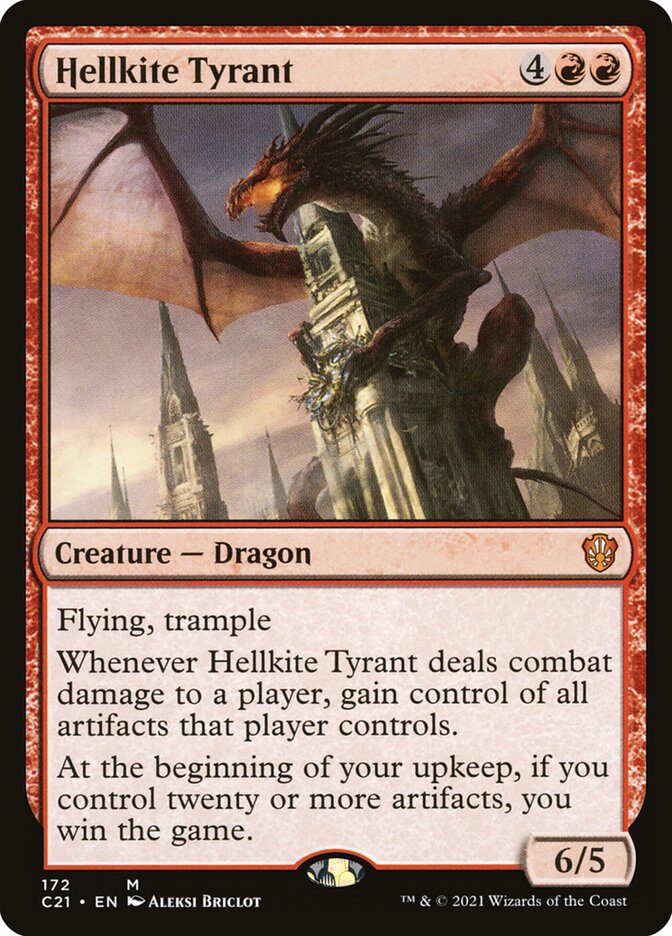 Hellkite Tyrant [Commander 2021] | Chromatic Games