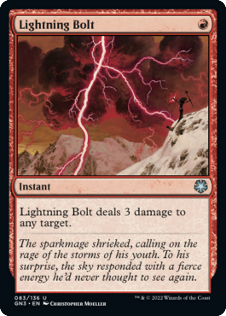 Lightning Bolt [Game Night: Free-for-All] | Chromatic Games