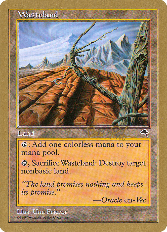 Wasteland (Ben Rubin) [World Championship Decks 1998] | Chromatic Games