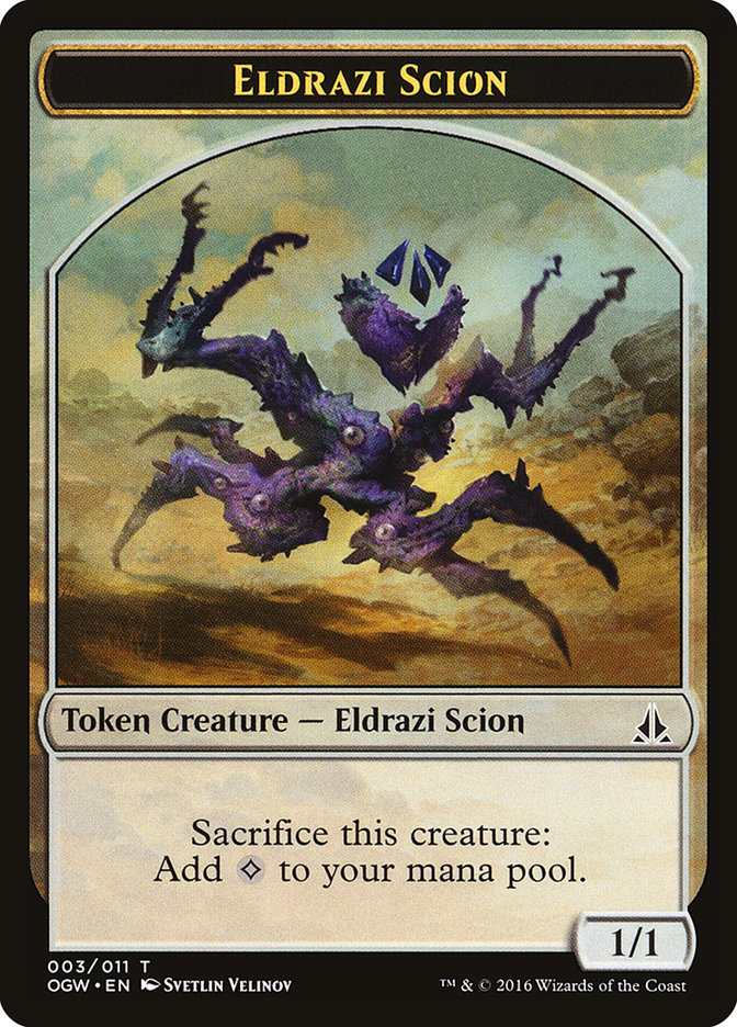 Eldrazi Scion Token (003/011) [Oath of the Gatewatch Tokens] | Chromatic Games