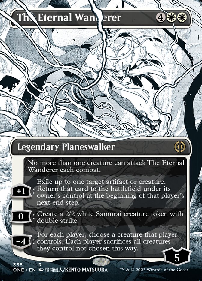 The Eternal Wanderer (Borderless Manga) [Phyrexia: All Will Be One] | Chromatic Games