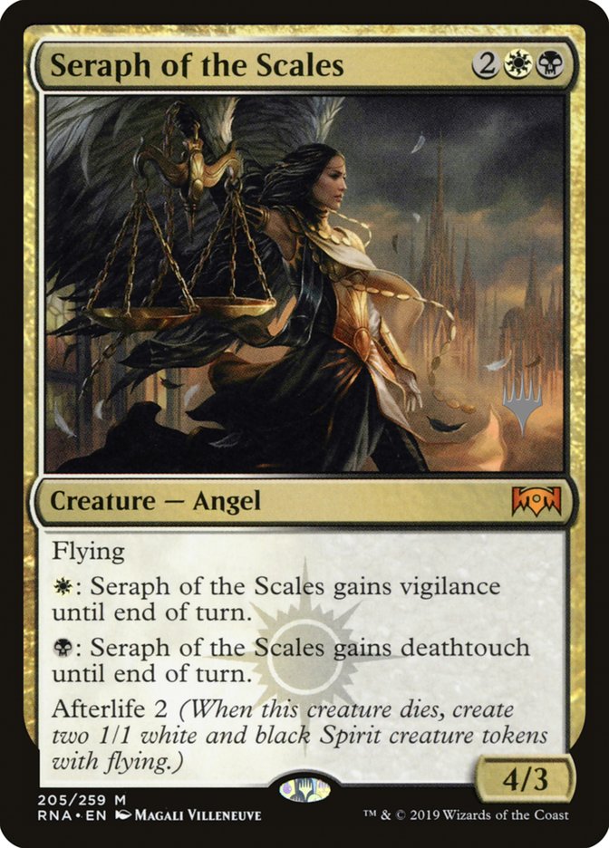 Seraph of the Scales (Promo Pack) [Ravnica Allegiance Promos] | Chromatic Games