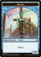 Angel of Sanctions // Drake Double-Sided Token [Amonkhet Tokens] | Chromatic Games