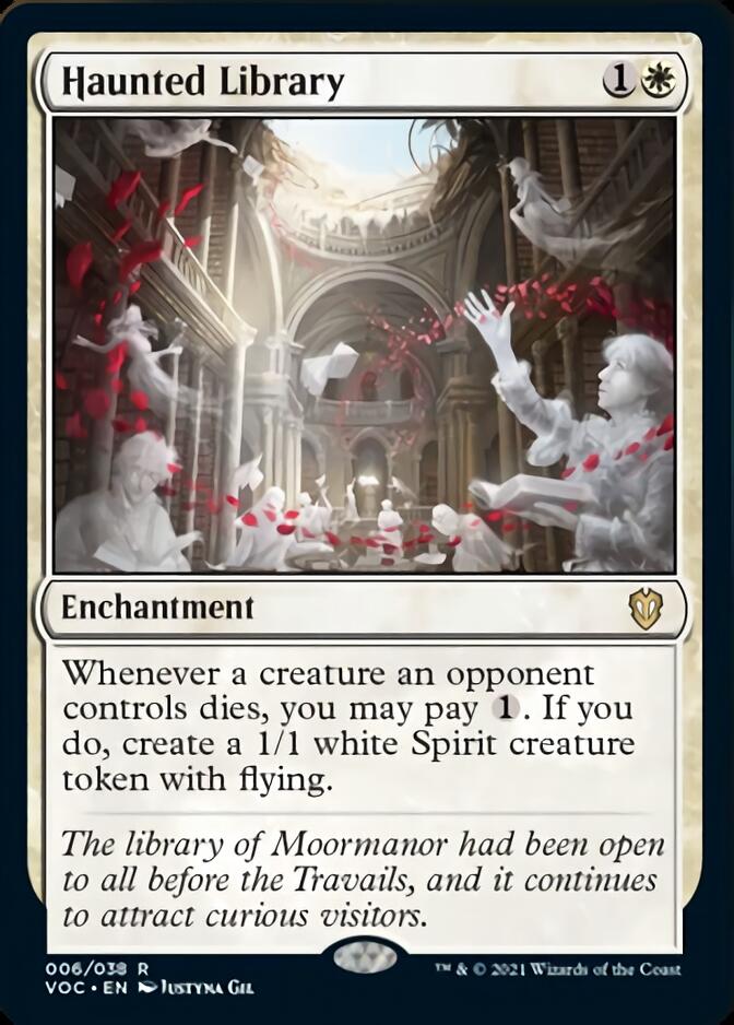 Haunted Library [Innistrad: Crimson Vow Commander] | Chromatic Games