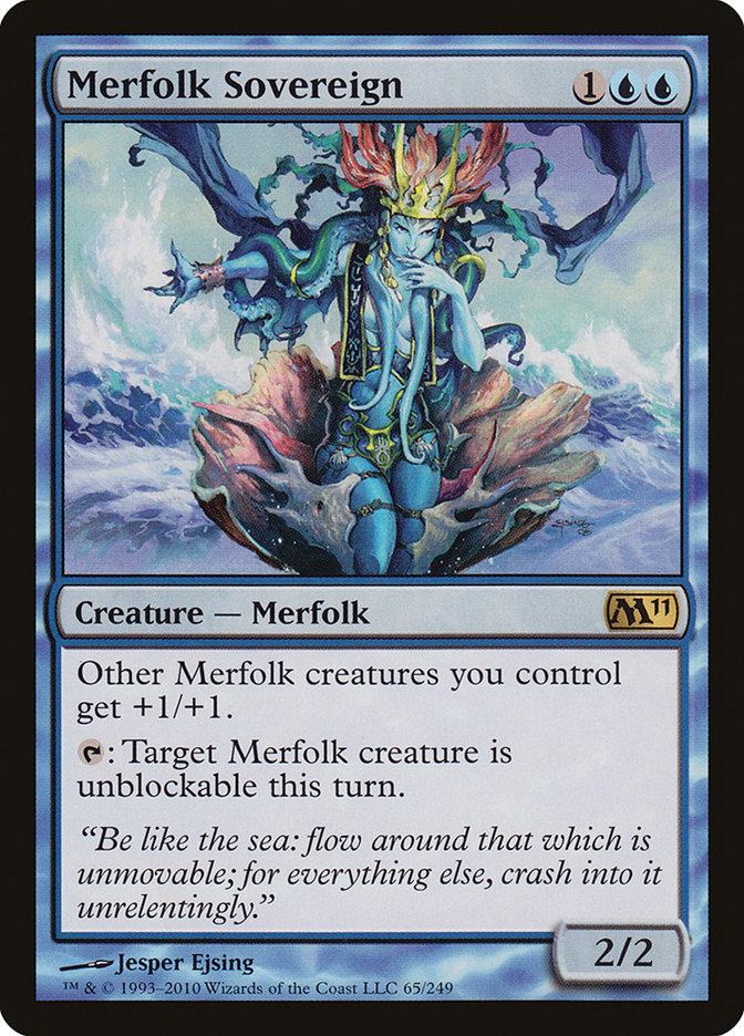 Merfolk Sovereign [Magic 2011] | Chromatic Games