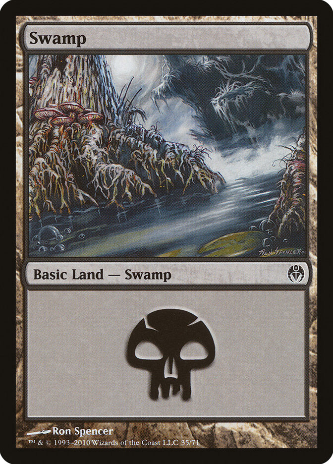 Swamp (35) [Duel Decks: Phyrexia vs. the Coalition] | Chromatic Games