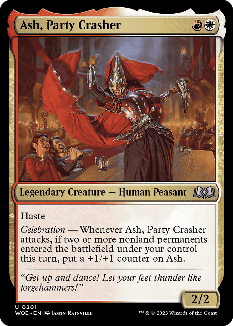 Ash, Party Crasher [Wilds of Eldraine] | Chromatic Games