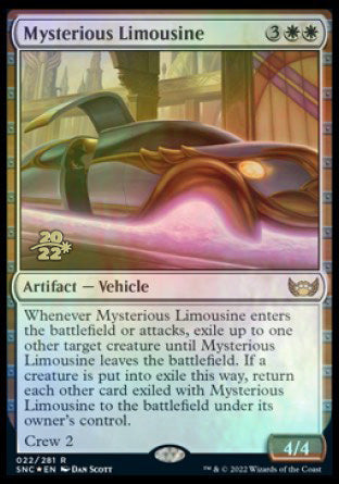 Mysterious Limousine [Streets of New Capenna Prerelease Promos] | Chromatic Games