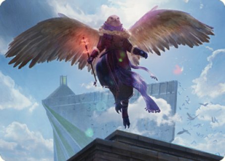 Balmor, Battlemage Captain Art Card 1 [Dominaria United Art Series] | Chromatic Games