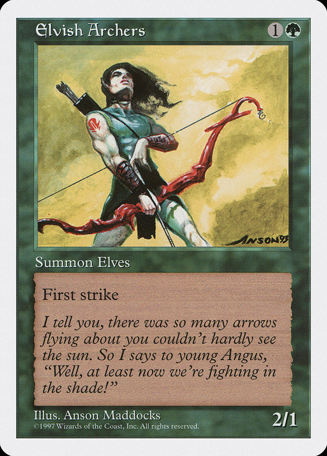 Elvish Archers [Fifth Edition] | Chromatic Games