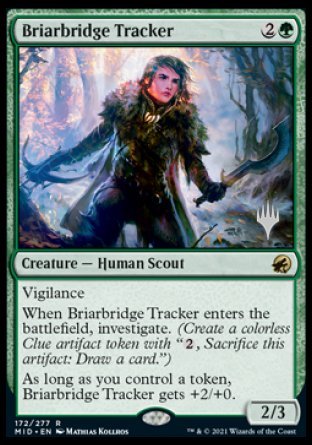 Briarbridge Tracker (Promo Pack) [Innistrad: Midnight Hunt Promos] | Chromatic Games