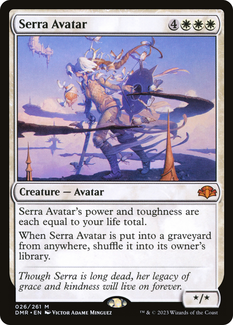 Serra Avatar [Dominaria Remastered] | Chromatic Games