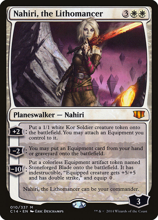 Nahiri, the Lithomancer [Commander 2014] | Chromatic Games