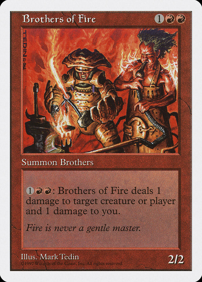 Brothers of Fire [Fifth Edition] | Chromatic Games