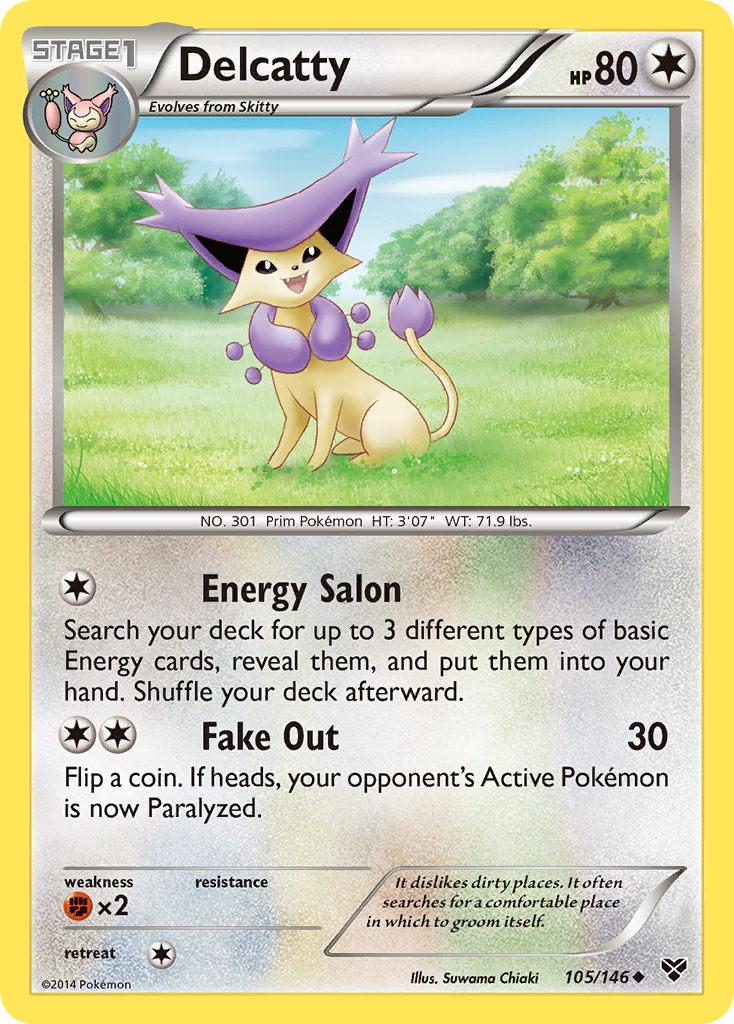 Delcatty (105/146) [XY: Base Set] | Chromatic Games