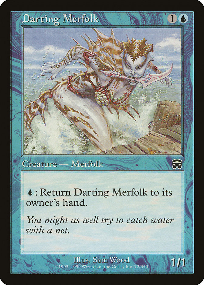 Darting Merfolk [Mercadian Masques] | Chromatic Games