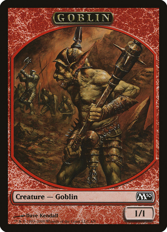 Goblin Token [Magic 2010 Tokens] | Chromatic Games