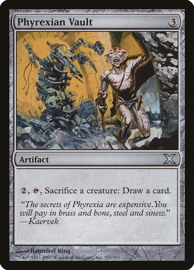 Phyrexian Vault [Tenth Edition] | Chromatic Games