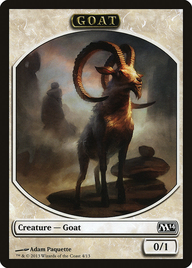 Goat Token [Magic 2014 Tokens] | Chromatic Games