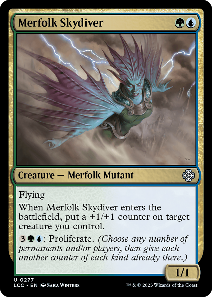 Merfolk Skydiver [The Lost Caverns of Ixalan Commander] | Chromatic Games