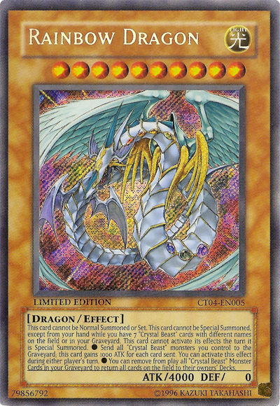 Rainbow Dragon [CT04-EN005] Secret Rare | Chromatic Games